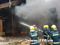 2009年4月吉水树脂厂火灾